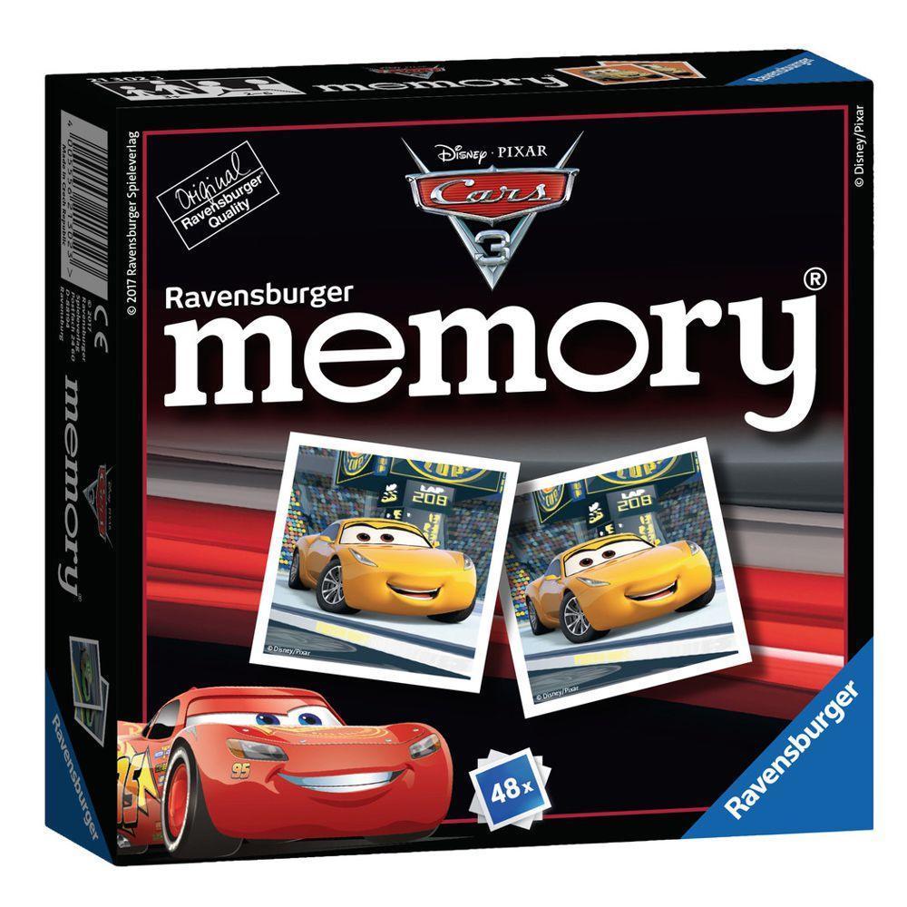 Disney Cars 3 - Kinder Mini Memory® Spiel - 48 Bildkarten