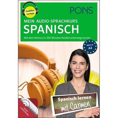SPANISCH lernen ohne Buch - Anfänger-Sprachkurs mit 5 Audio-CDs + Begleitheft