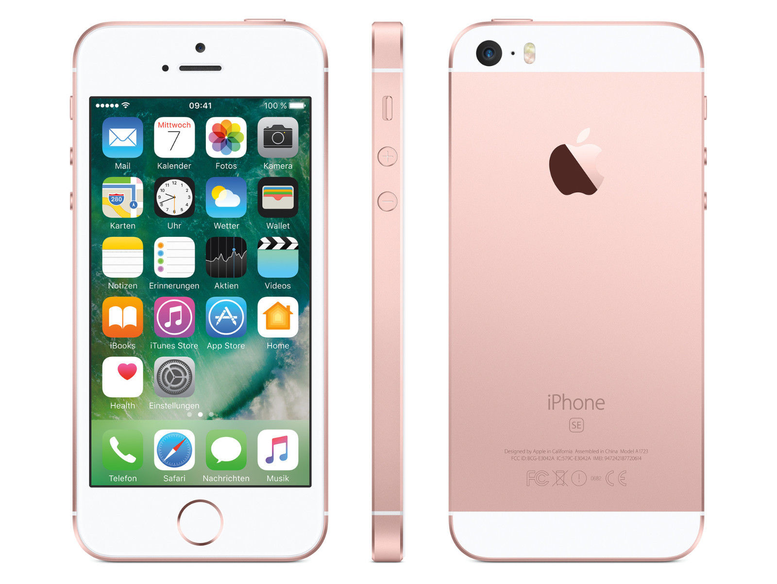 Apple iPhone SE - 32GB - Rosegold - (ohne SIM-Lock) - WOW - Händler