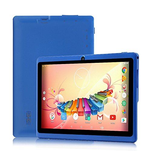 iRULU eXpro 3 Tablet (X3),Google Android 6.0,Quad Core,HD 1024x600,Dual Kamera WiFi 16GB 3D Spiel unterstützt 7 Zoll Tablet mit GMS Certified (Blau 16GB)