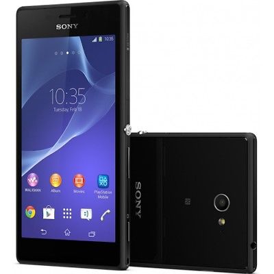 Sony Xperia M2 Dual-SIM D2302 black Android Handy Smartphone ohne Vertrag WOW!
