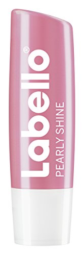 Labello Pearly Shine / Lippenpflegestift mit Farbe im 3er-Pack (3 x 4,8 g) / Lippenschutz gegen trockene Lippen / Lippenpflege spendet Feuchtigkeit und verleiht schimmernden Perlglanz