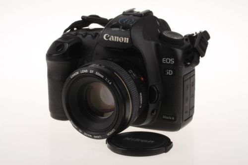 CANON EOS 5D Mark II mit EF 50mm f/1,4 - SNr: 0330116491