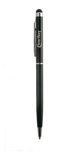 Emartbuy® Schwarz 2 in 1 Kugelschreiber Eingabestift für Kapazitive Resistive Touchscreens geeignet für Microsoft Surface Tablet