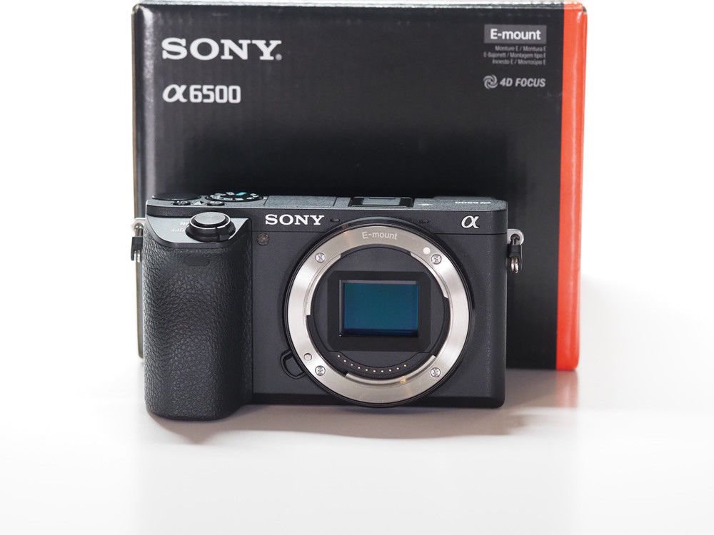 Sony a6500 4K 24.2MP Digitalkamera deutsch - bis 2019 Garantie- Zubehörpaket