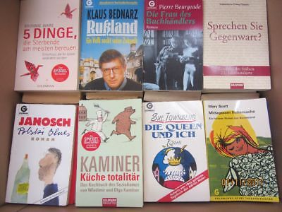 91 Bücher Taschenbücher Goldmann Verlag