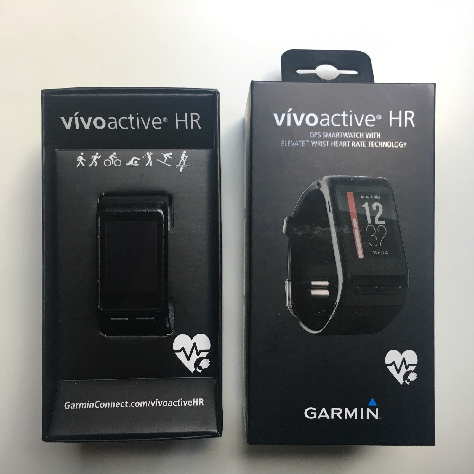 Garmin Vivoactive HR, Sport-GPS-Smartwatch, OVP, neues Originalarmband