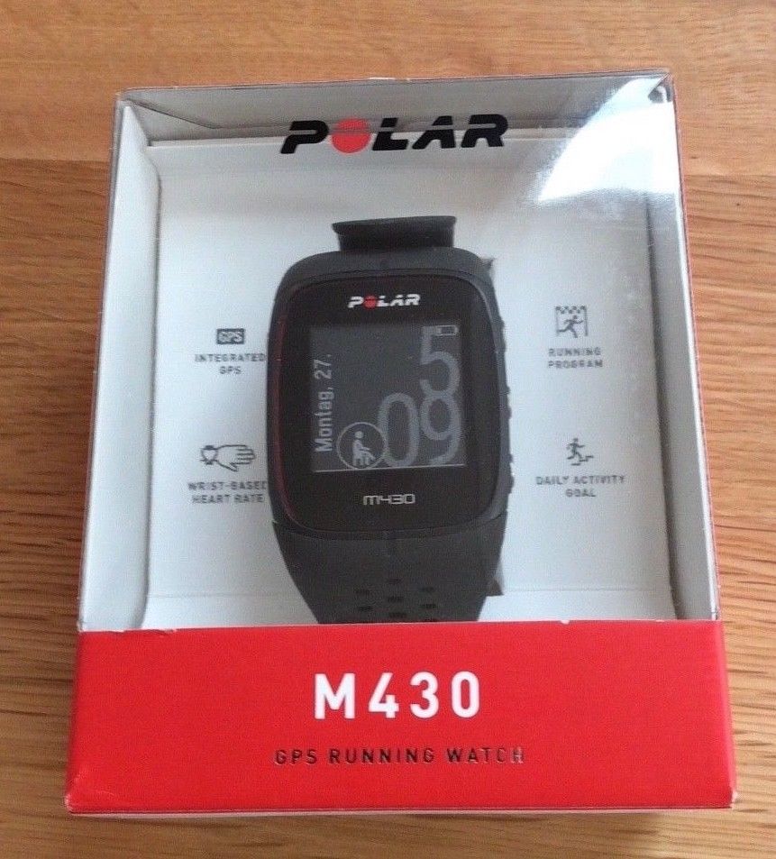Polar M430 Uhr  GPS-Multisport- Uhr mit HF Messung am Handgelenk 