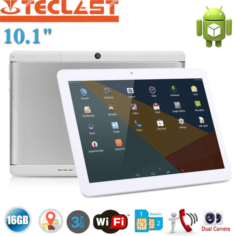 10.1” 16GB Teclast Tbook X10 Tablet PC QuadCore Dual SIM 3G Smartphone 800 x1280