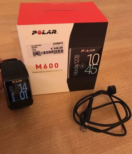 POLAR Smartwatch M600, Black, Fitnesstracker, Aktivitätentracker