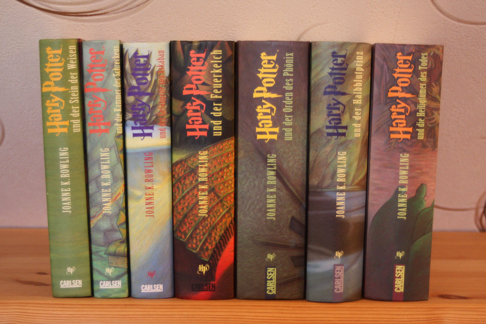 Harry Potter 1-7 Bücher 1 2 3 4 5 6 7