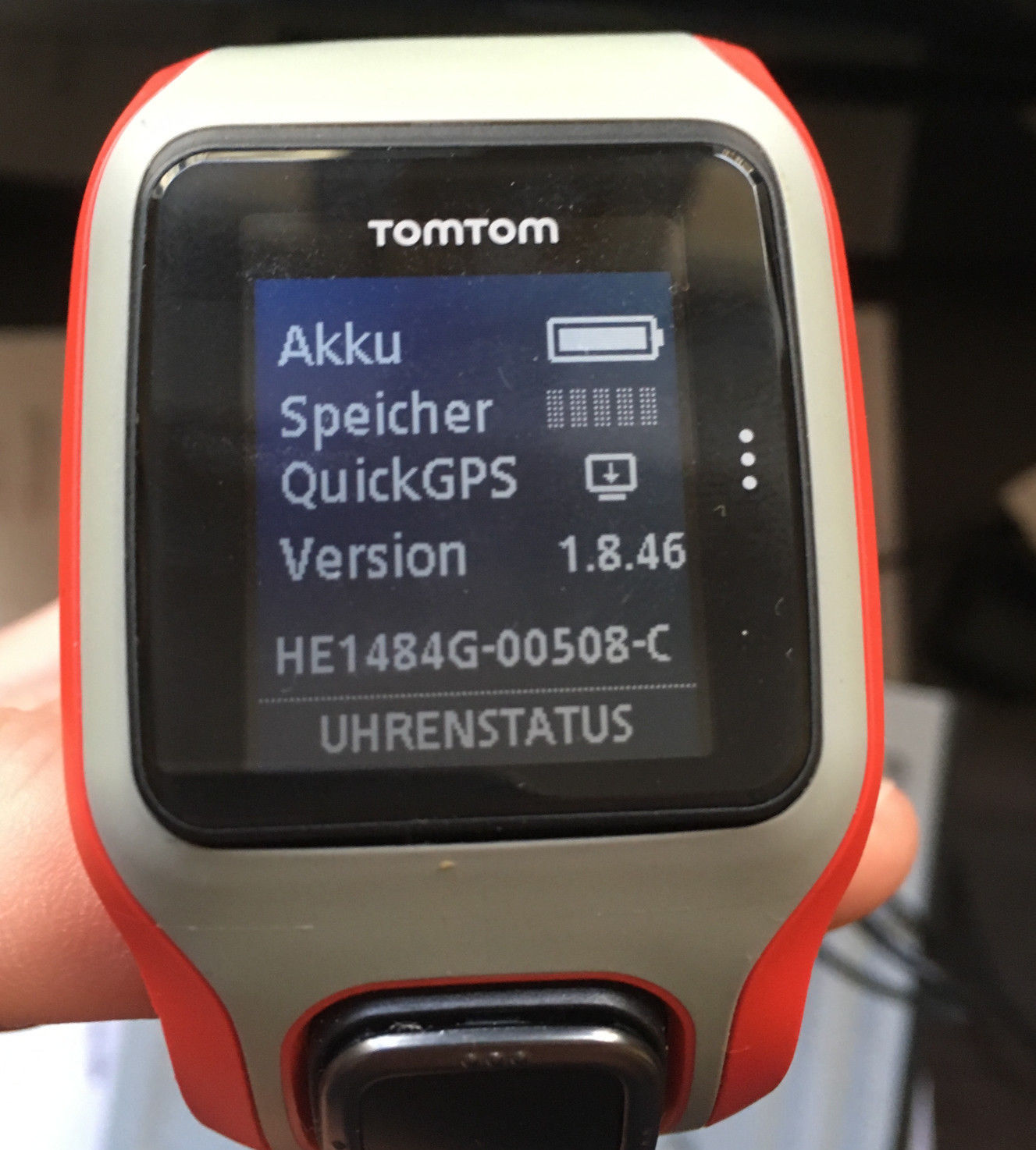 TomTom GPS Sportuhr Multisport Cardio