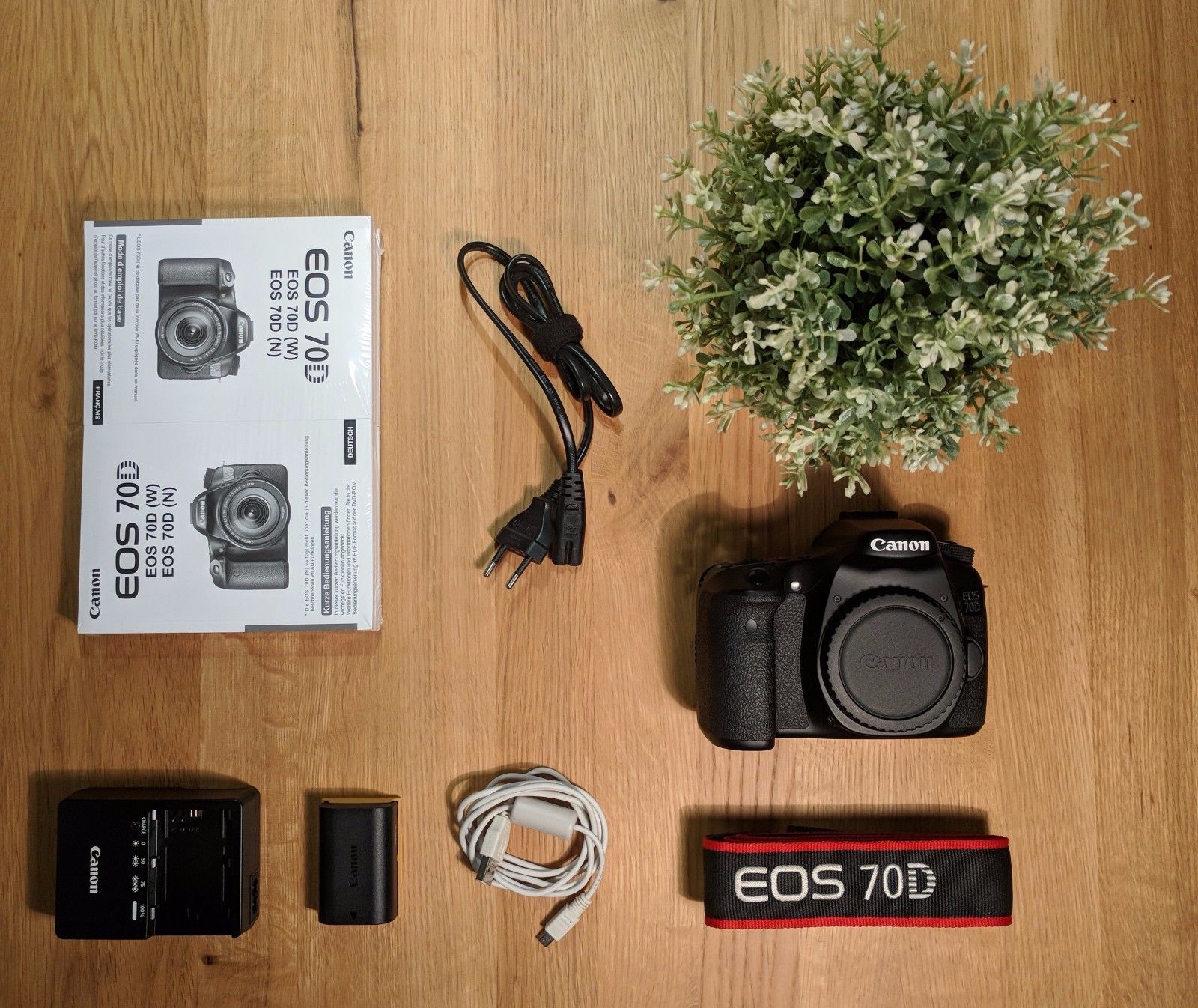 Canon EOS 70D 20.2 MP DSLR (Nur Gehäuse) - Top Zustand - Nur 4000 Auslösungen