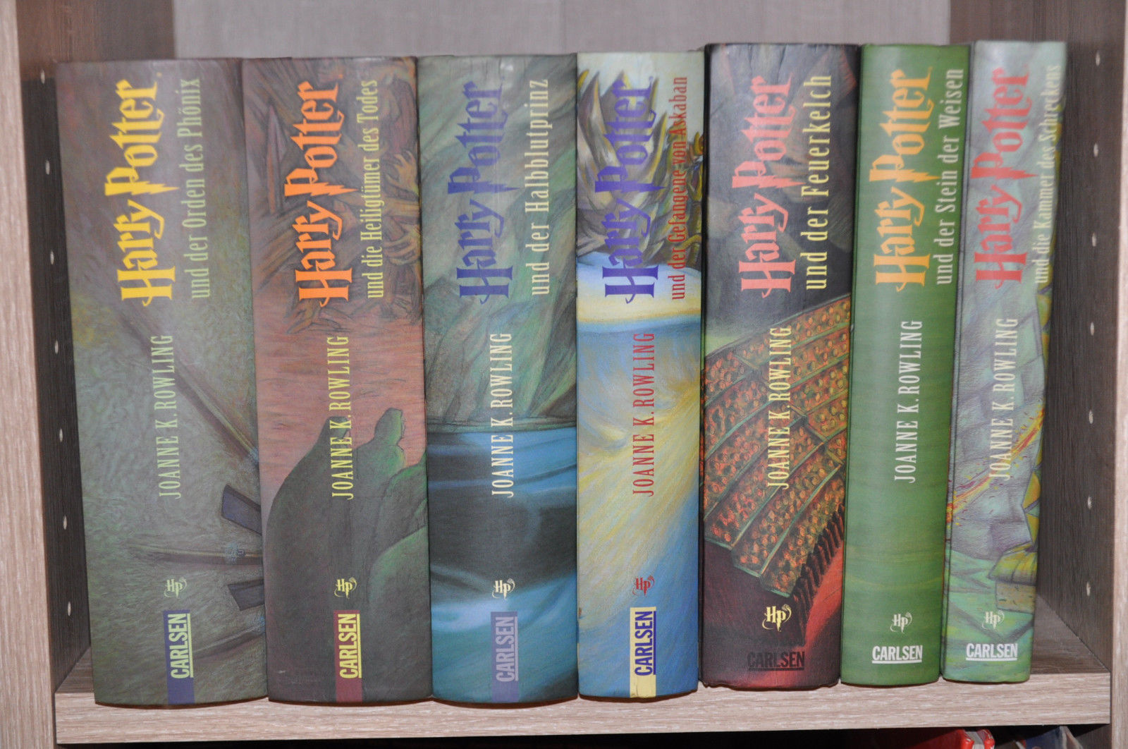 +++ Harry Potter Bücher +++ gebundene Ausgaben 1-7
