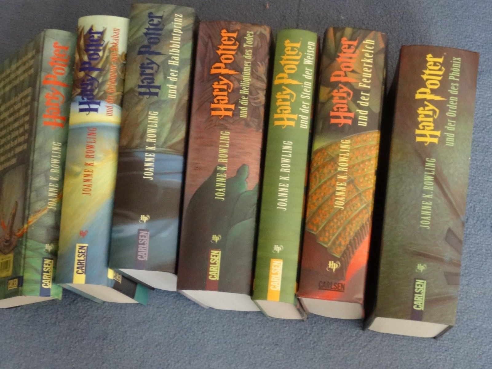 Harry Potter Bücher +++ gebundene Ausgaben 1-7