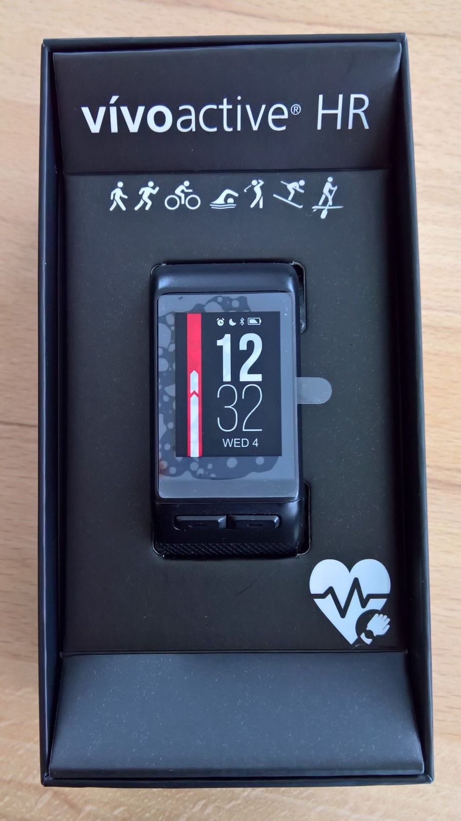Garmin vivoactive HR - Sport-GPS-Smartwatch m. Herzfrequenzmessung am Handgelenk