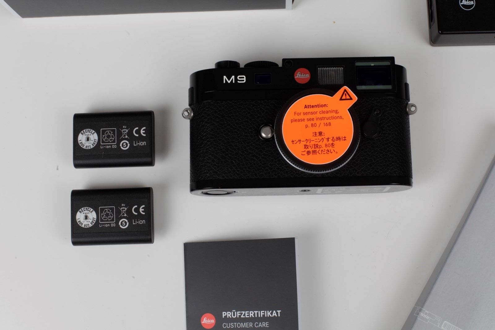 Leica M M9 18.0MP Digitalkamera - Schwarz