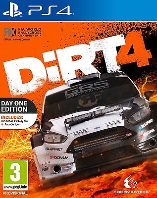Dirt 4 Day One Edition PS4