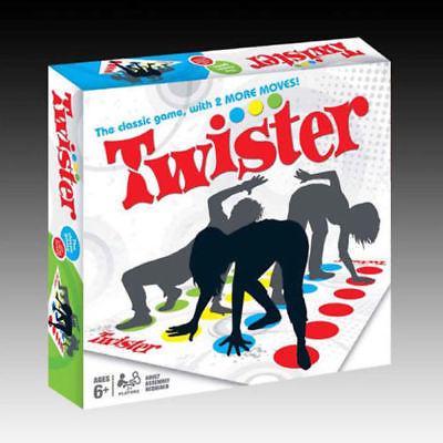 klassisch Lustiges Twister Kinder Familie Spiel mit 2 weitere Bewegungen Platte