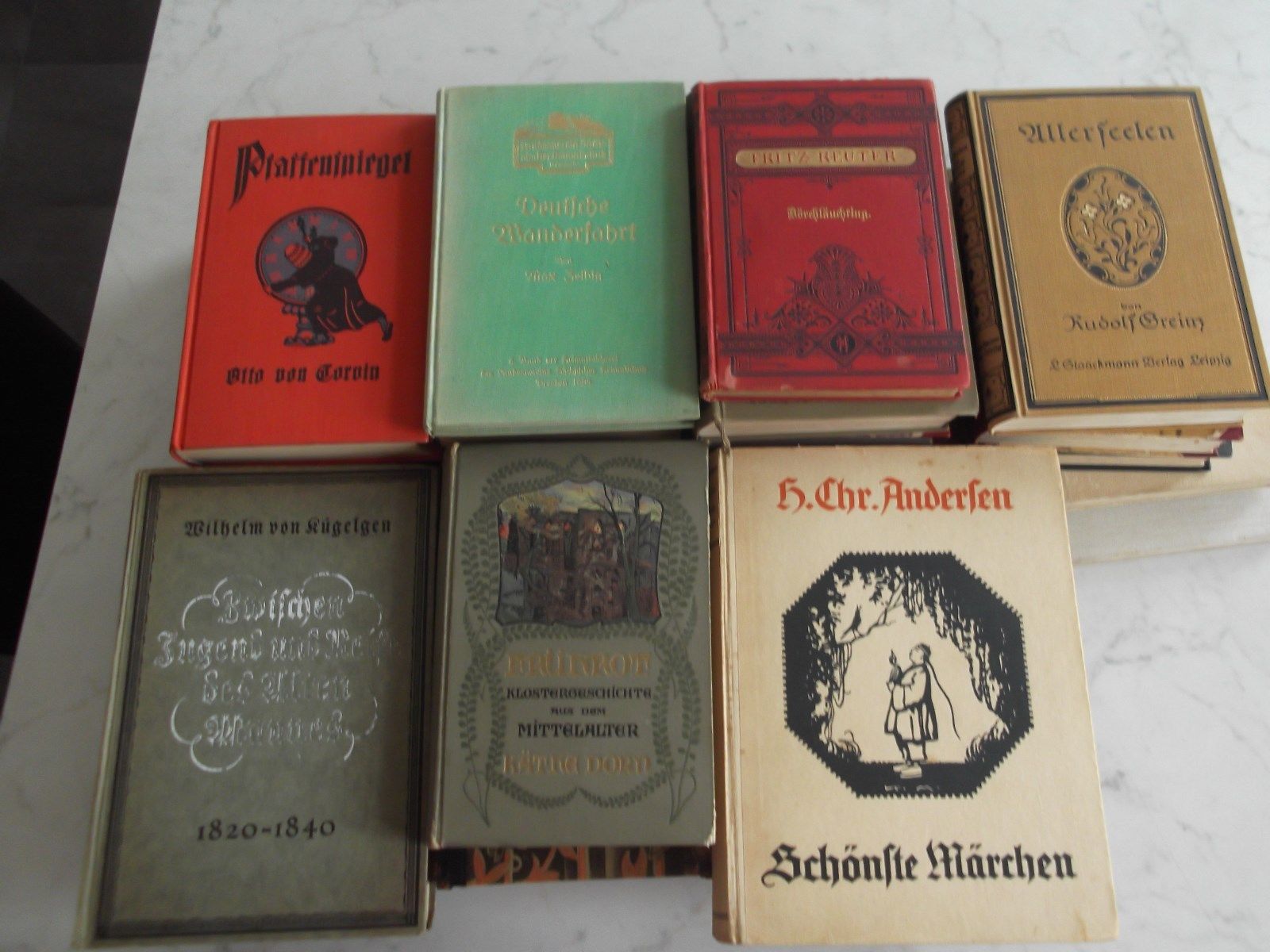 Dachbodenfund - 33 alte Bücher - 1895 bis 1945