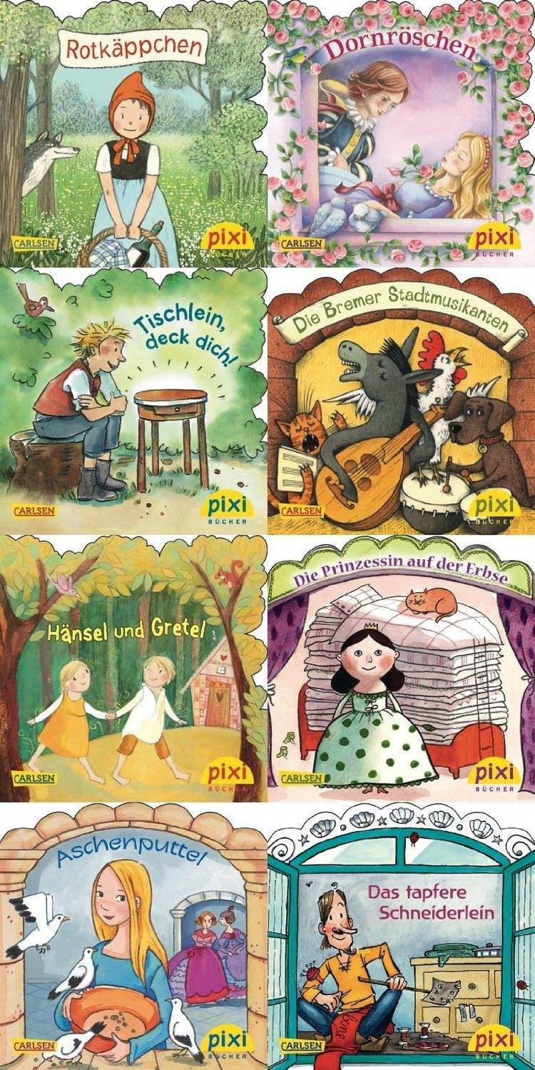 Pixi Bücher Märchenstunde mit Pixi + BONUS