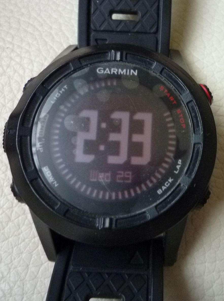 GARMIN fenix 2 GPS Sportuhr Multisport Training GPS Watch Bundle mit Brustgurt