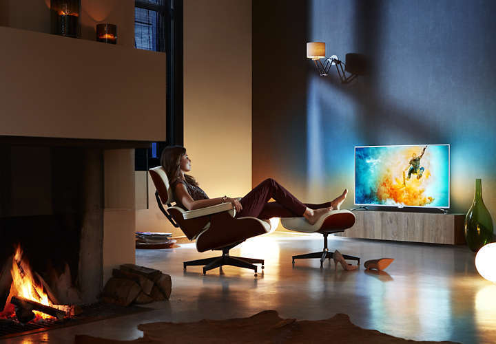 Philips 55PUS6501 Ambilight 4K UHD TV Smart TV - 100Hz Panel--PPI 1800-- 