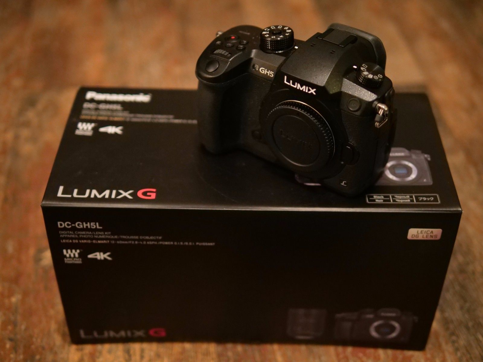 Panasonic Lumix DC-GH5EG-K Systemkamera (20 Megapixel) GH5 wie NEU mit Garantie