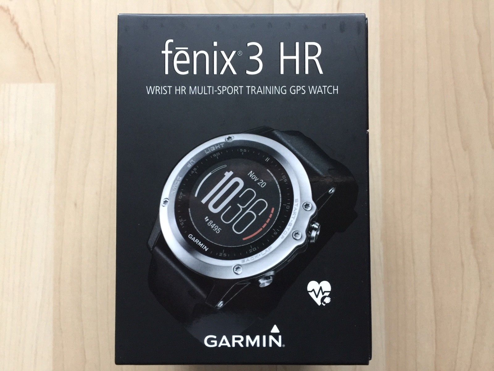 Garmin Fenix 3 HR GPS Multisport Smartwatch Sportuhr Pulsmesse Tracker Uhr