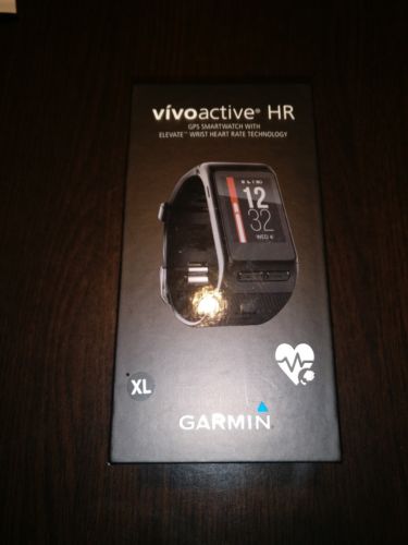Garmin VIVOactive HR GPS Smartwatch Laufuhr Sportuhr. Herzfrequenzmessung. 