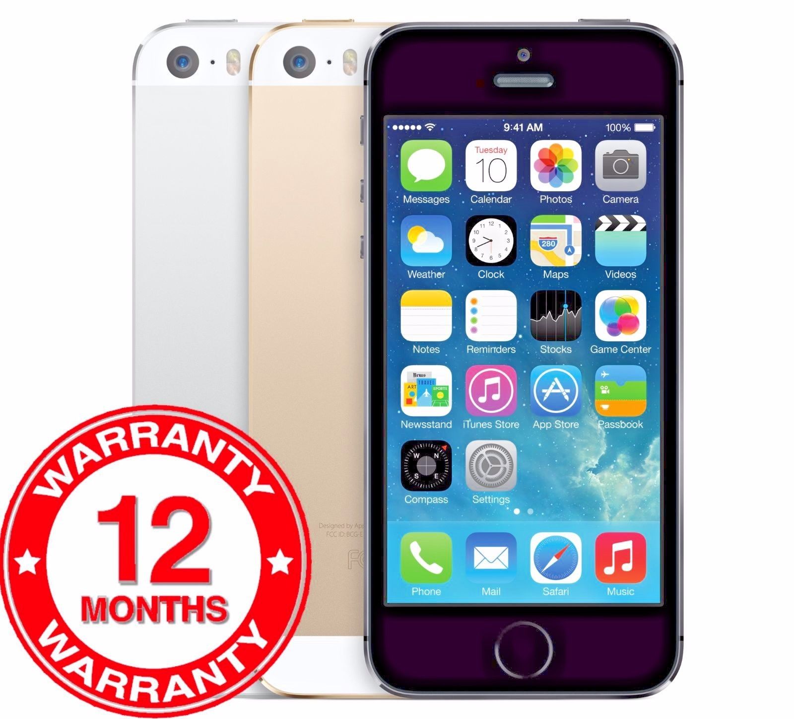 Apple iPhone 5s - 16GB 32GB 64GB - Unlocked SIM Free Smartphone All Colours