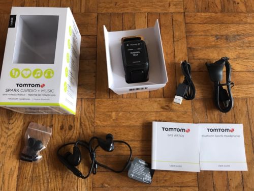 TomTom SPARK CARDIO+MUSIC+Bluetooth Kopfhörer NEU OVP GPS-Uhr 3GB