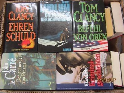 35 Bücher Romane Krimi  Kriminalromane Spionageromane Detektivromane Paket 3