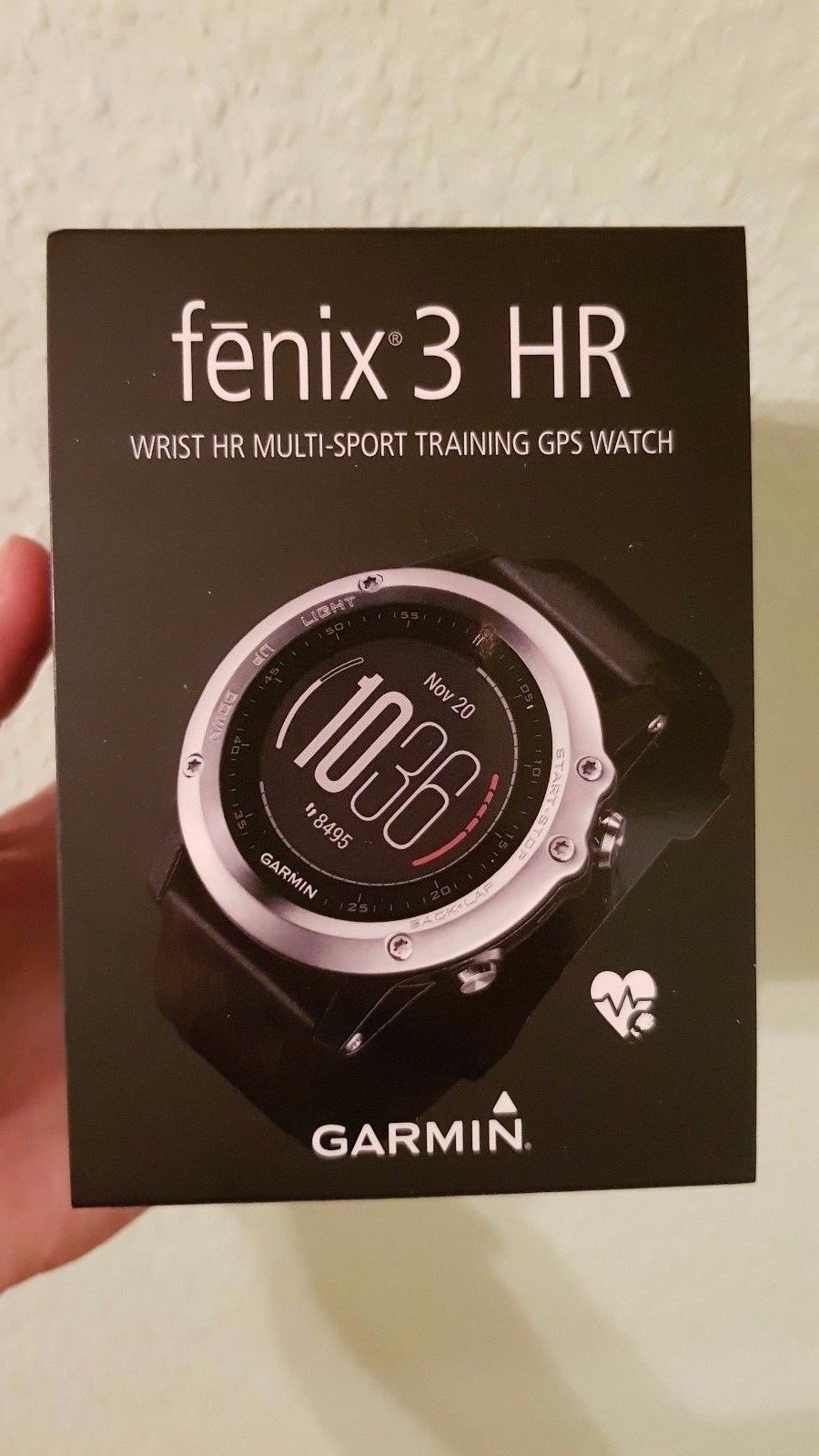 Garmin Fenix HR 3 EAN 753759166540 Sportuhr GPS Watch Neu / unbenutzt 