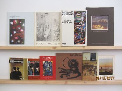 56 Bücher Bildbände Maler Malerei Künstler Gemälde Beckmann Marc  u.a.