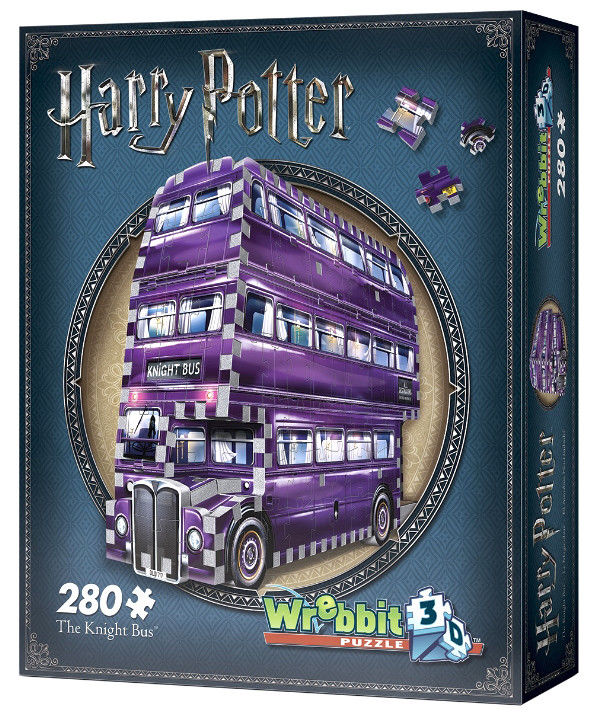 3D Puzzle - Harry Potter - Der fahrende Ritter, Knight Bus, 280 Teile, Rowling