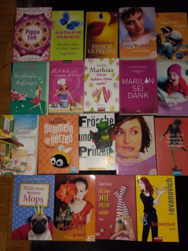 20 Frauenromane witzig spritzig freche Frauen Romane Bücher Bücherpaket TB Top!!