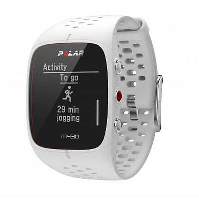 Polar M430 Fitness Tracker GPS Sport Uhr Pulsmessung Handgelenk weiß