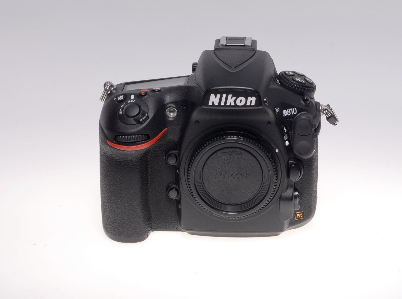 Nikon D D810 Digitalkamera - Schwarz (Nur Gehäuse) - gebraucht
