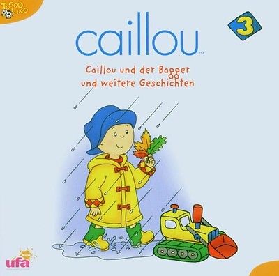 CAILLOU 3 CD KINDERHÖRSPIEL NEU