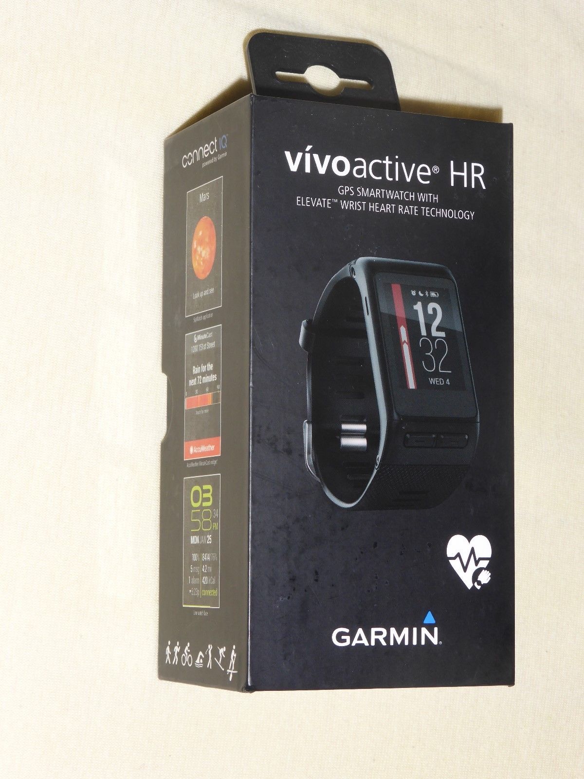 GARMIN GPS-SMARTWATCH VIVOACTIVE HR