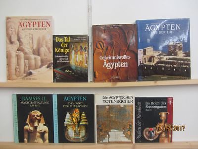 25 Bücher Bildbände Kunst Kultur Geschichte ägyptische Geschichte Agypten