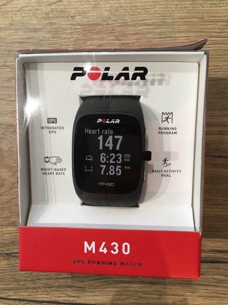 Polar M430 Uhr  GPS-Multisport-Smartwatch mit HF Messung am Handgelenk NEU  !!!