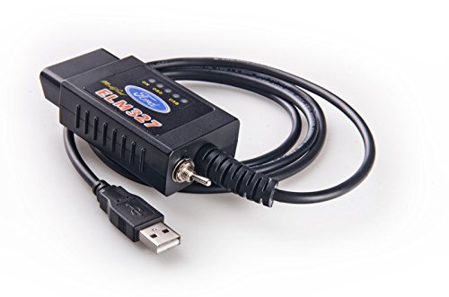 OHPTM Ford ELMconfig USB-Gerät 500 kbit/s ELM327 kompatible Schnittstelle mit MS-CAN-Schalter für Forscan Focus Mazda OBD2 Diagnose