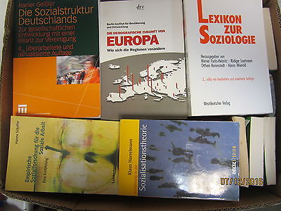 60 Bücher Soziologie Demografie Gesellschaftswissenschaft Sozialforschung