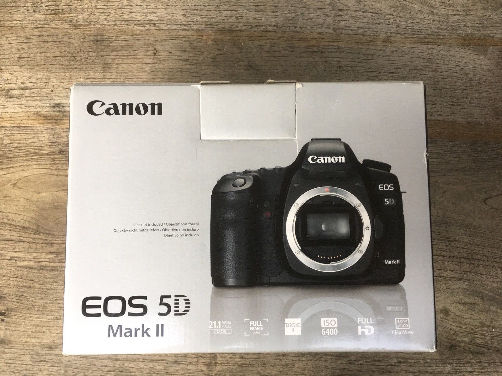 Canon EOS 5D Mark II 21,1 MP Digitalkamera (Nur Gehäuse)