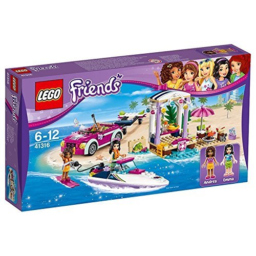 LEGO Friends 41316 - Andreas Rennboot-Transporter