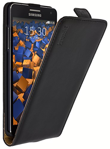 mumbi PREMIUM Leder Flip Case Samsung Galaxy A5 (2015) Tasche