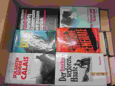 36 Bücher Romane Kriegsromane Weltkriegsromane Kriegsschicksale