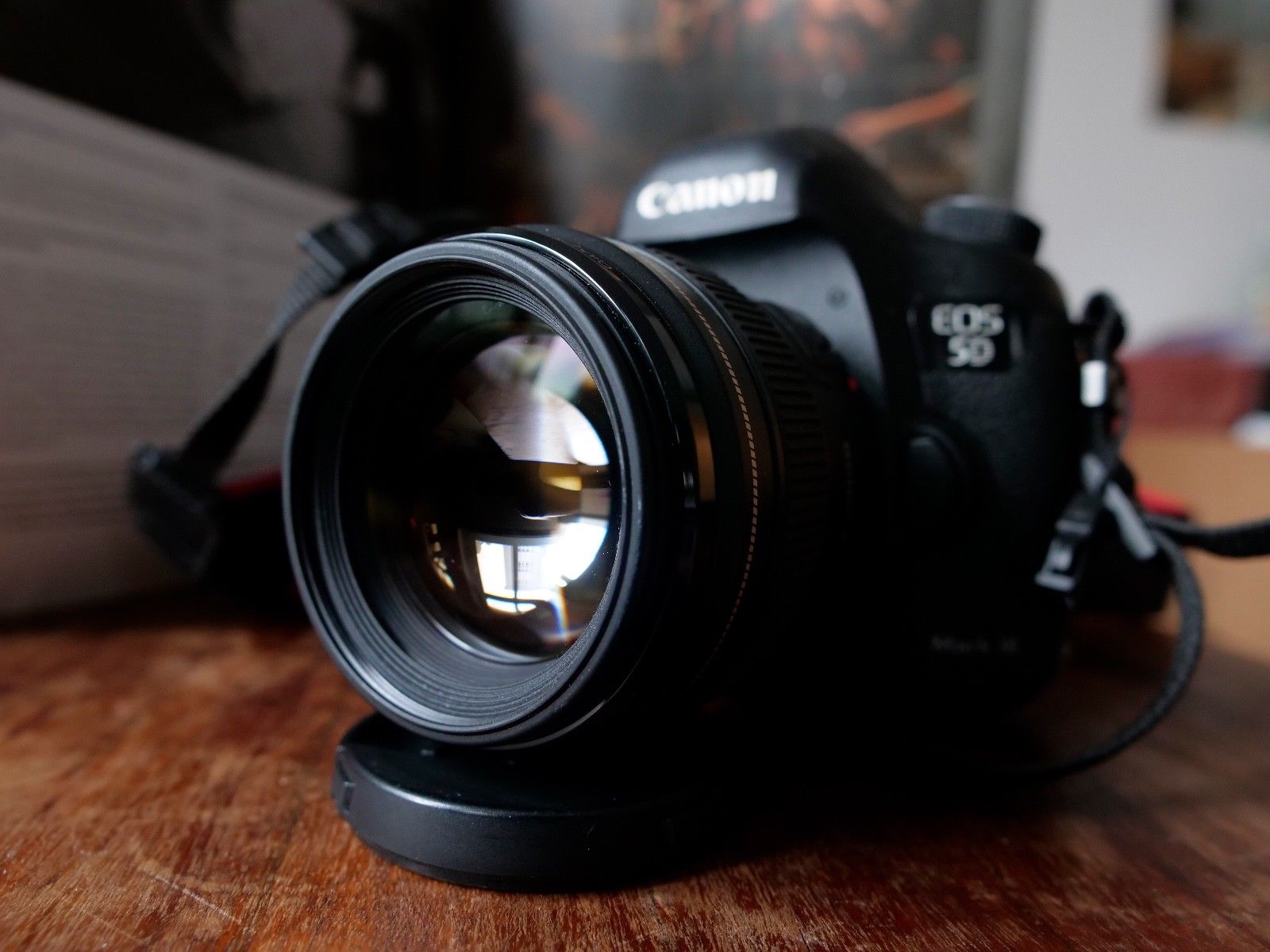 Canon EOS 5D Mark III + 85mm Canon Objektiv 1,8